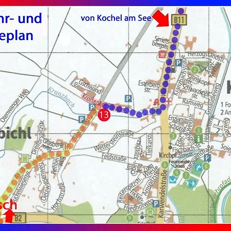 アパート Am Kranzbach Fewo1 *