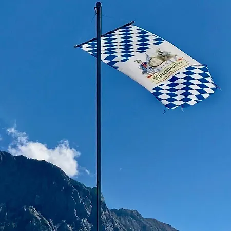 アパート Am Kranzbach Fewo1 Krün